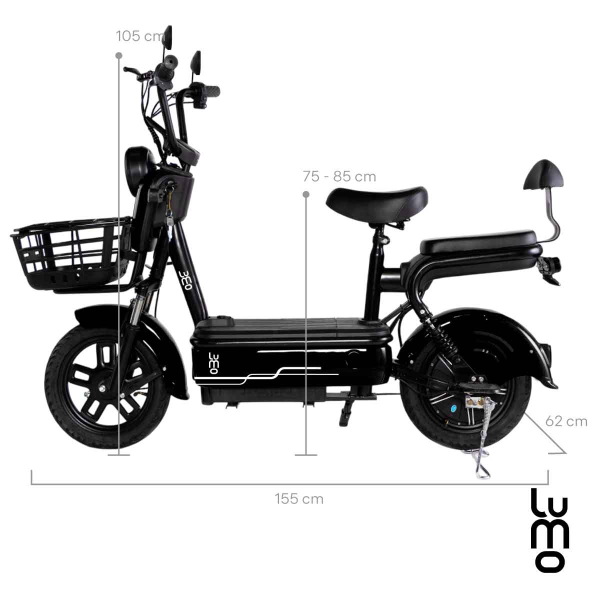 Bicicleta Moto Electrica Urbana Motor Recargable Ecologica.