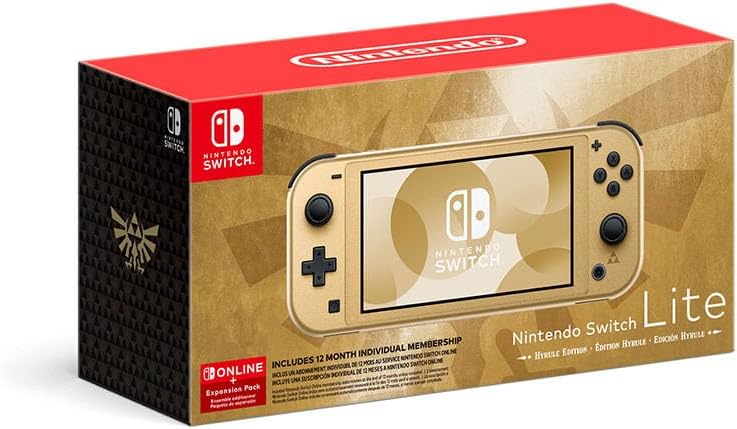 Consola Nintendo Switch Lite Hyrule Dorada - Game Center