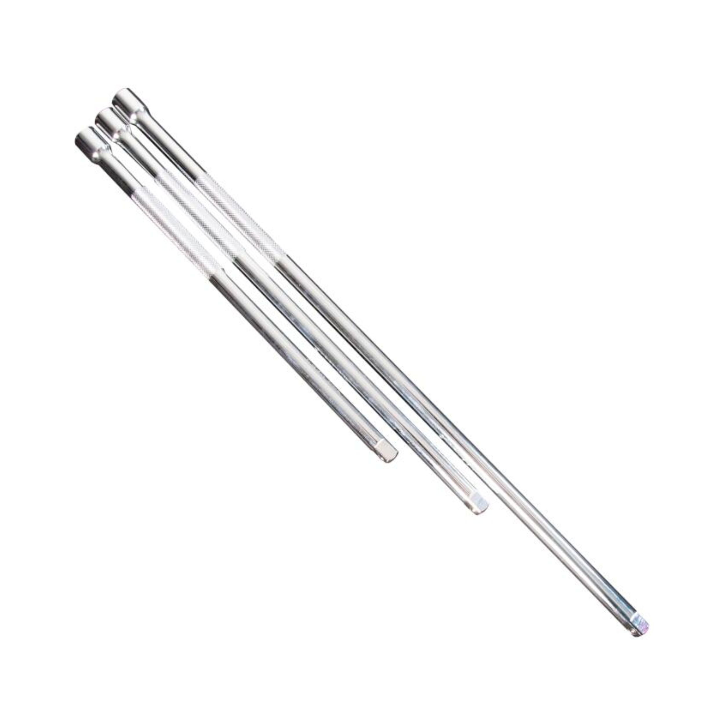 Extensiones Extra Largas para Llave de 3/8, Set de 3 Piezas de 15" - 18" - 24"