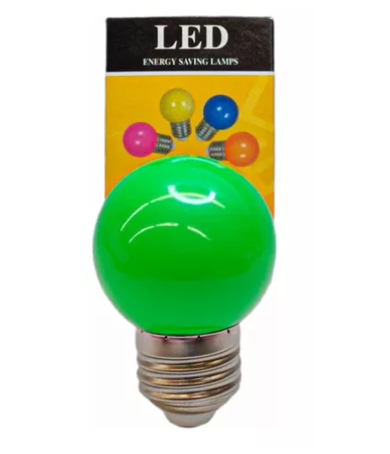 Foco Led Decorativo 3 W (pack C/ 10 Pzas) Verde