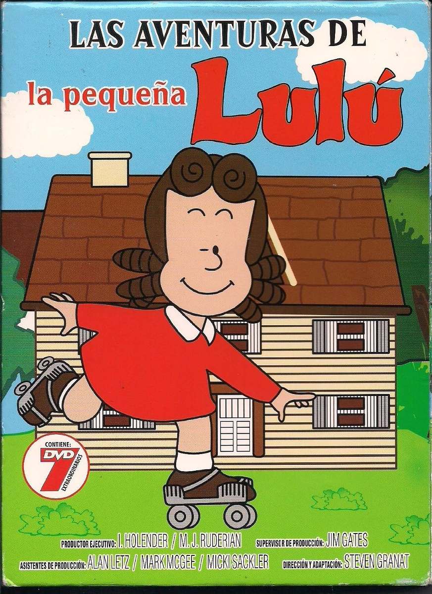 Las Aventuras De La Pequeña Lulu Serie Animada 7 Discos Dvd.
