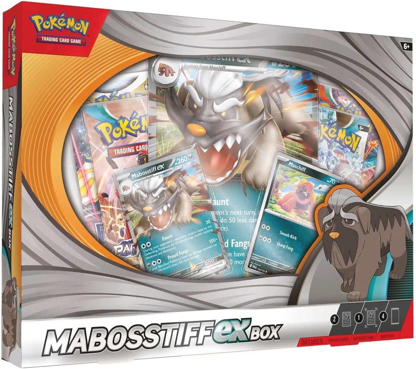 Pokemon TCG Colección Mabosstiff ex Box Original Inglés