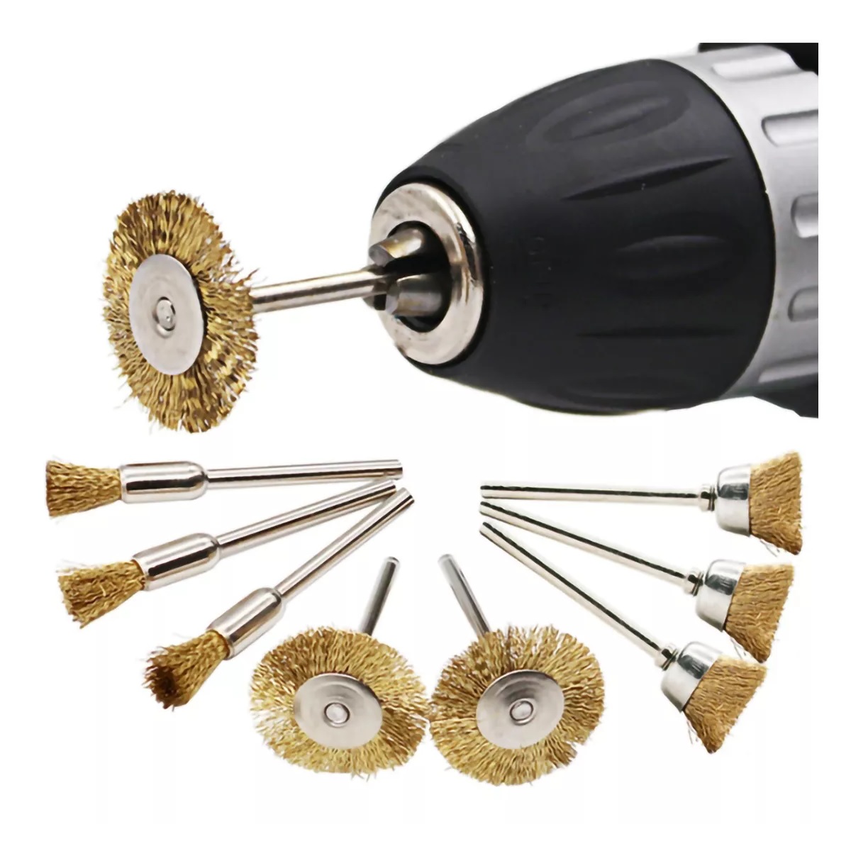 Juego De Cepillos De Alambre Para Mototool Taladro 36pzs