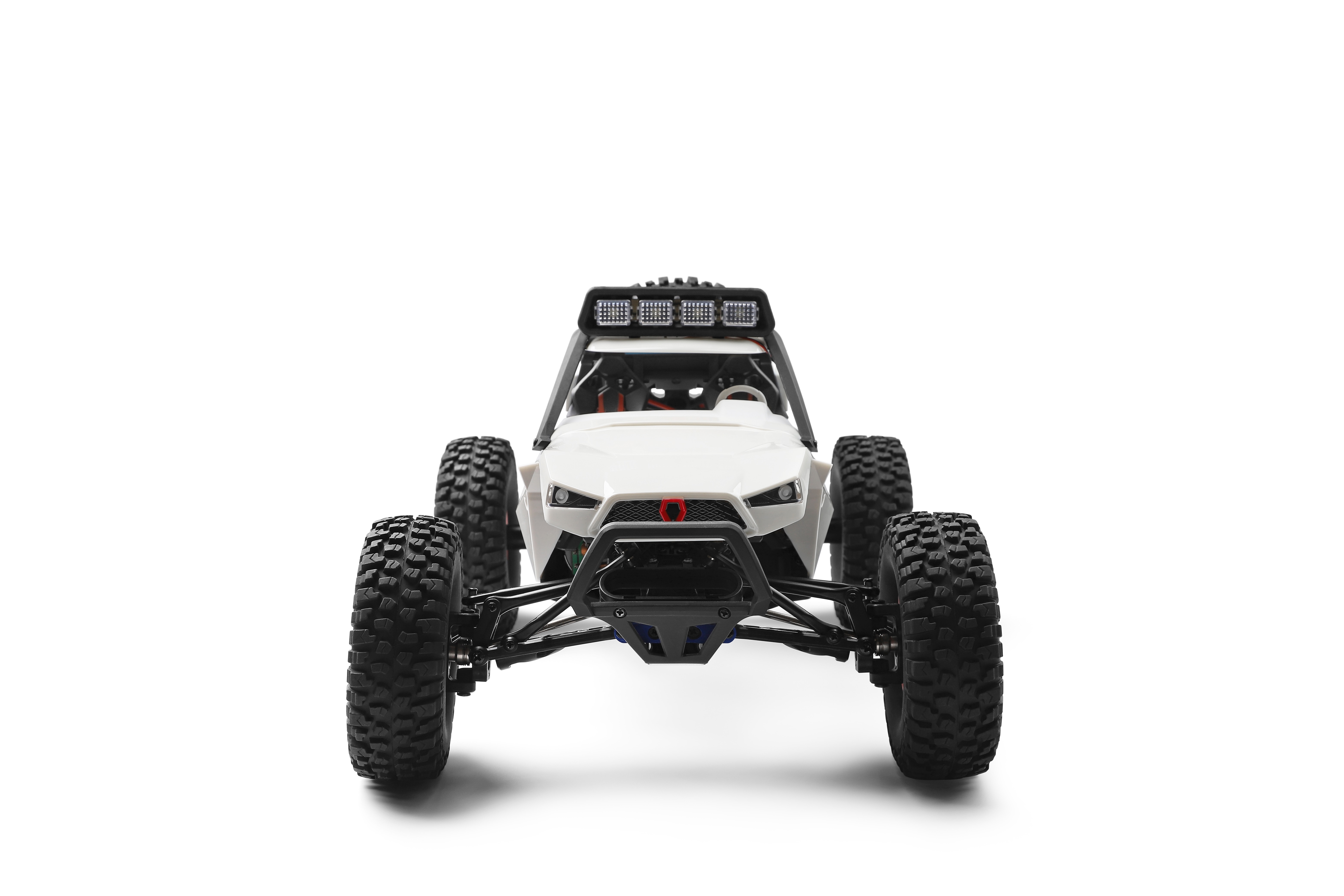 Carro A Control Remoto Carro 4x4 Jeep Buggy Razer Rc Wltech 12429 - 40 Km/h - 4x4 Color blanco