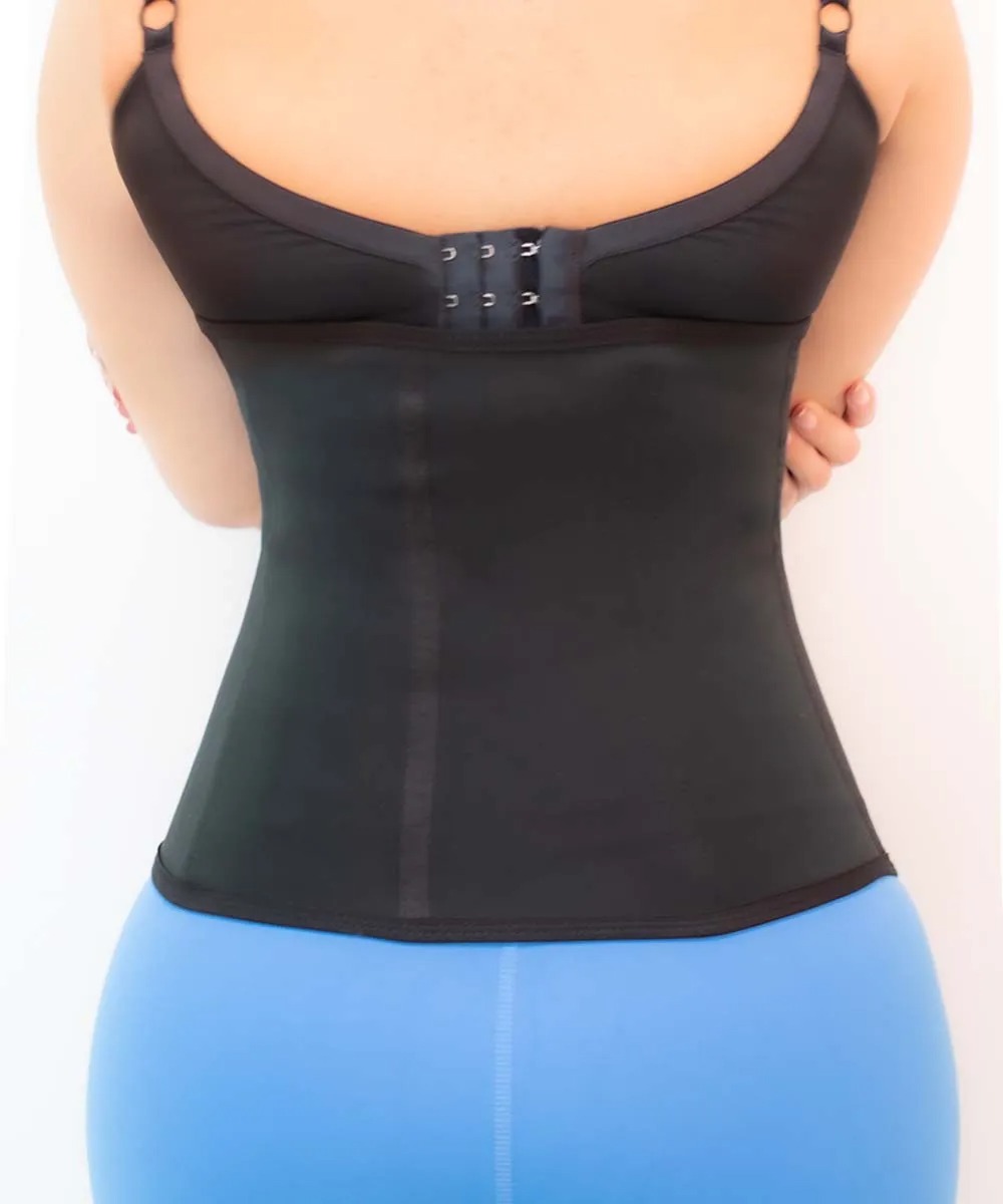Fajas Colombianas Cinturilla Moldeadora De figura, Cinturilla Latex Reductora De Medidas, Faja Colombiana Afina Cintura Animal Print Mujer Con Broches Alta Compresion