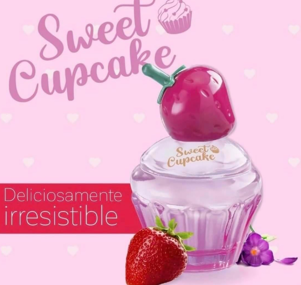 SWEET CUPCAKE PERFUME PARA NIÑA FRAGANCIA INFANTIL HERMOSO ENVASE PARA EL TOCADOR EL PREFERIDO DE LAS NIÑAS Y ADOLESCENTES