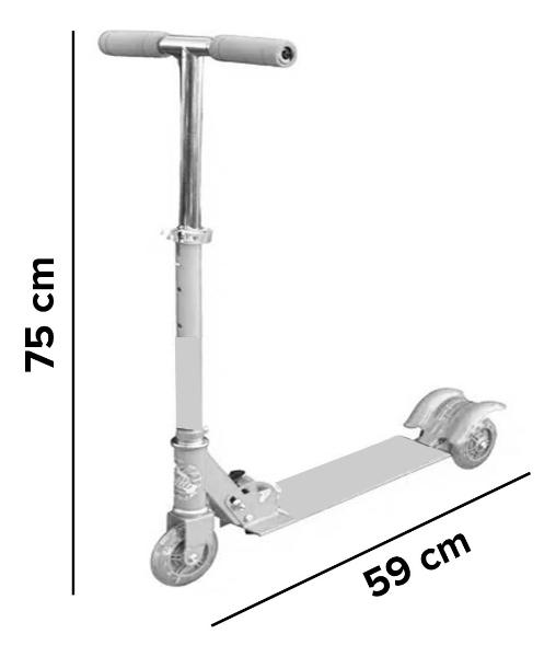 Scooter Patin Del Diablo Infantil Para Niños Miraculous Ladybug