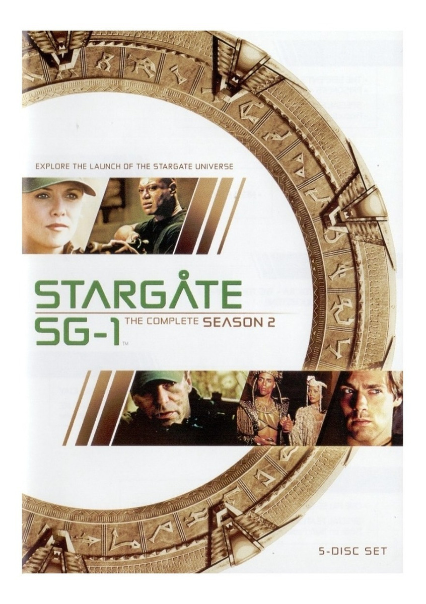 Stargate Sg - 1 Segunda Temporada 2 Dos Importada Dvd