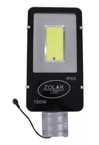 Lampara De Led Suburbana Solar 150w Cob (alumbrado Publico) Color Gris