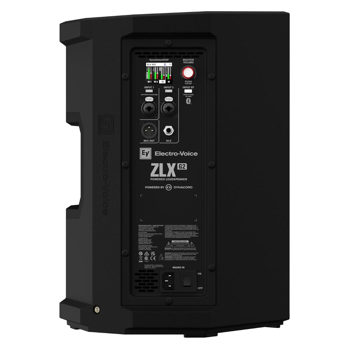 Bafle ELECTRO-VOICE ZLX-8P-G2 1000 W 8 PuLG Con Bluetooth