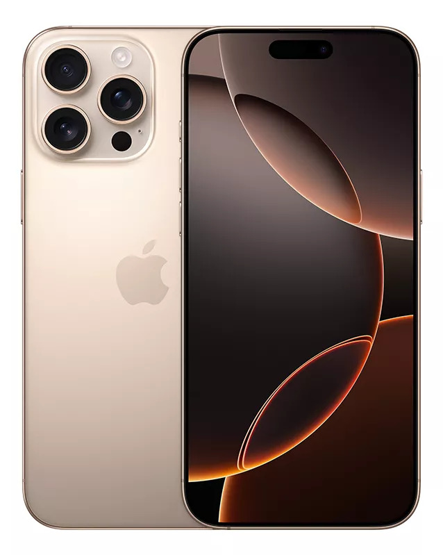 Celular Apple iPhone 16 Pro Max 256GB - SIM FISICO - Titanio del Desierto
