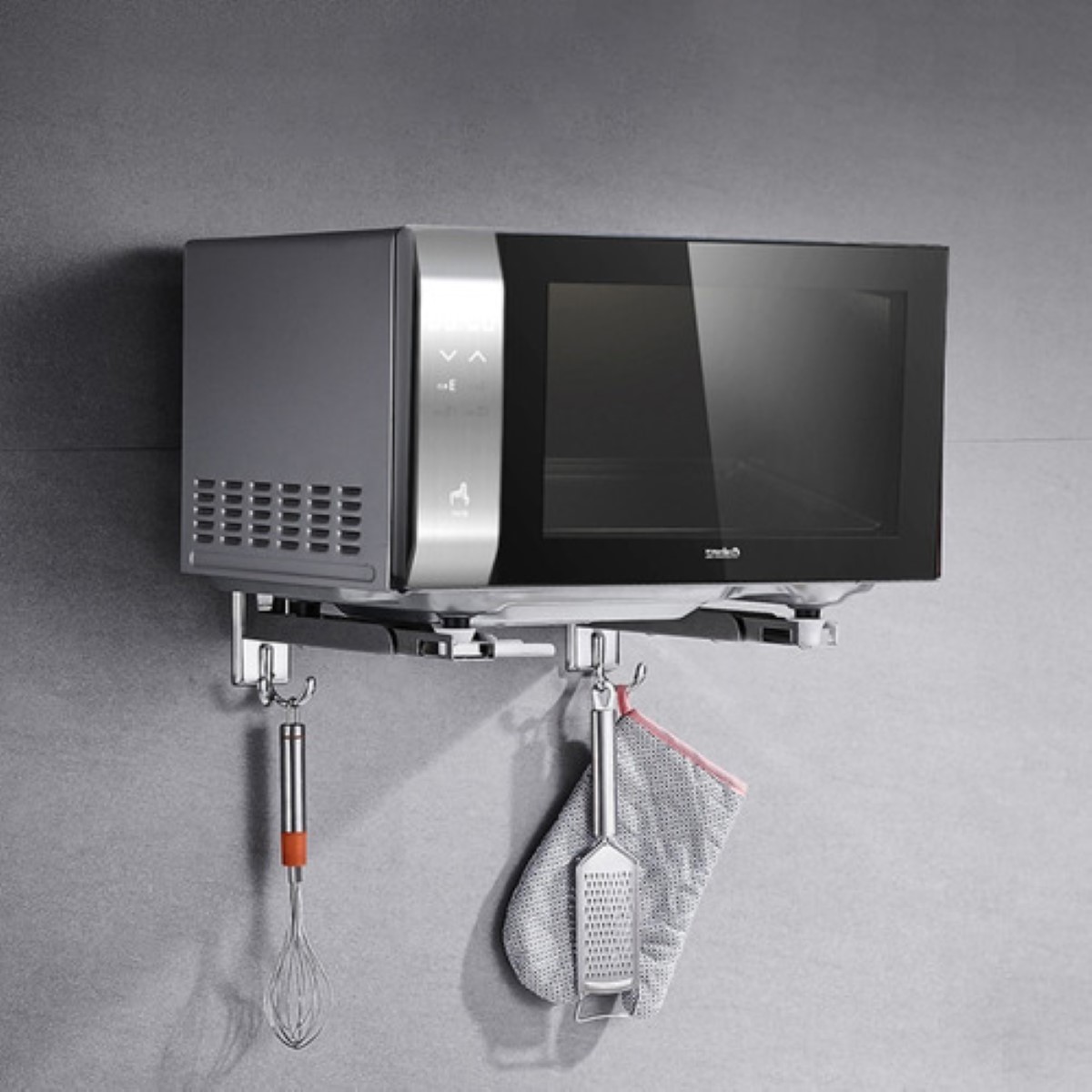 Soportes Plegables De Acero Inoxidable Para Microondas 2 pz