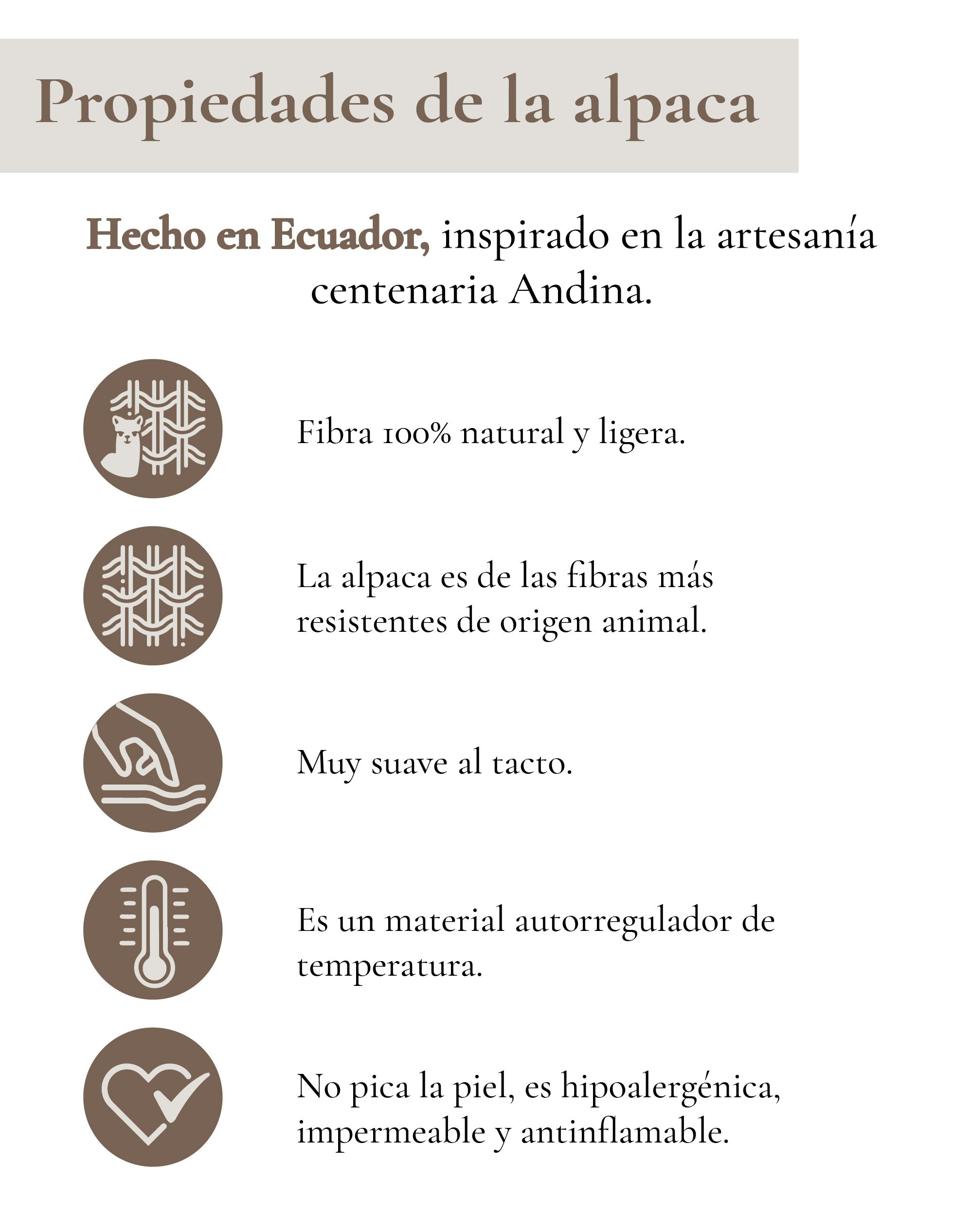 Cobija Matrimonial de Alpaca en Tonos Cafés
