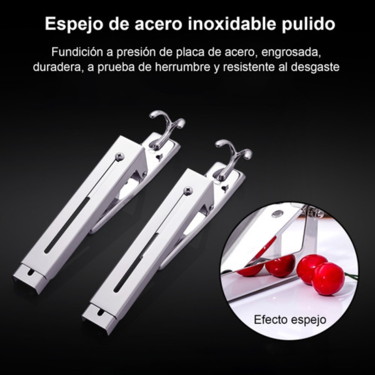 Soportes Plegables De Acero Inoxidable Para Microondas 2 pz
