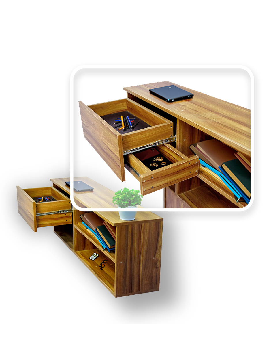Mueble para Tv Flotante Hogare con Cajón Oculto