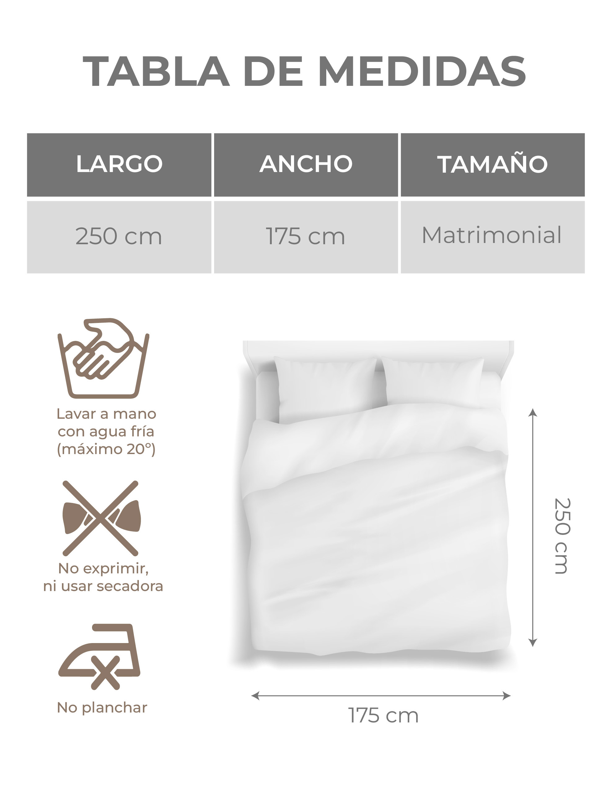 Cobija Matrimonial de Alpaca en Tonos Cafés