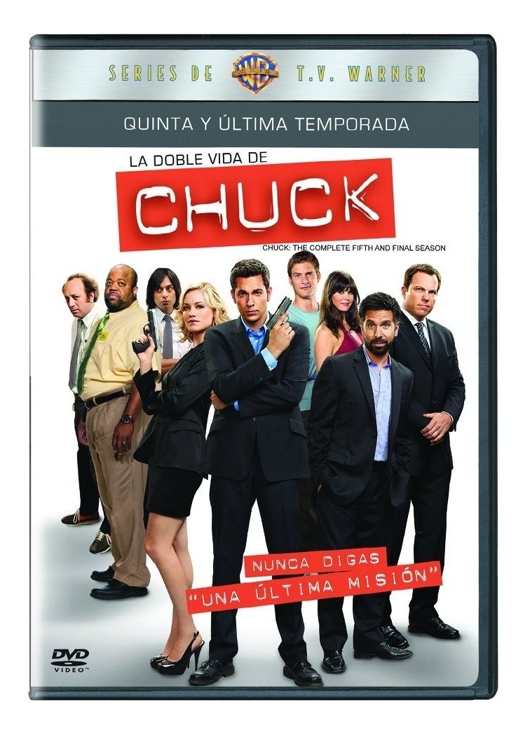 La Doble Vida De Chuck Quinta Temporada 5 Cinco Dvd