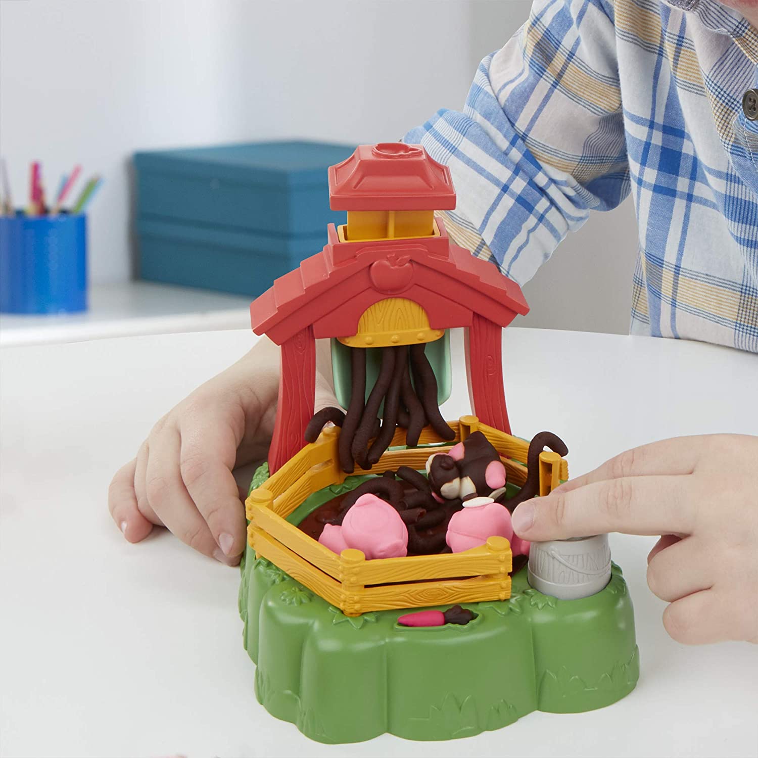 Set De Masas Play Doh Cerditos En El Lodo