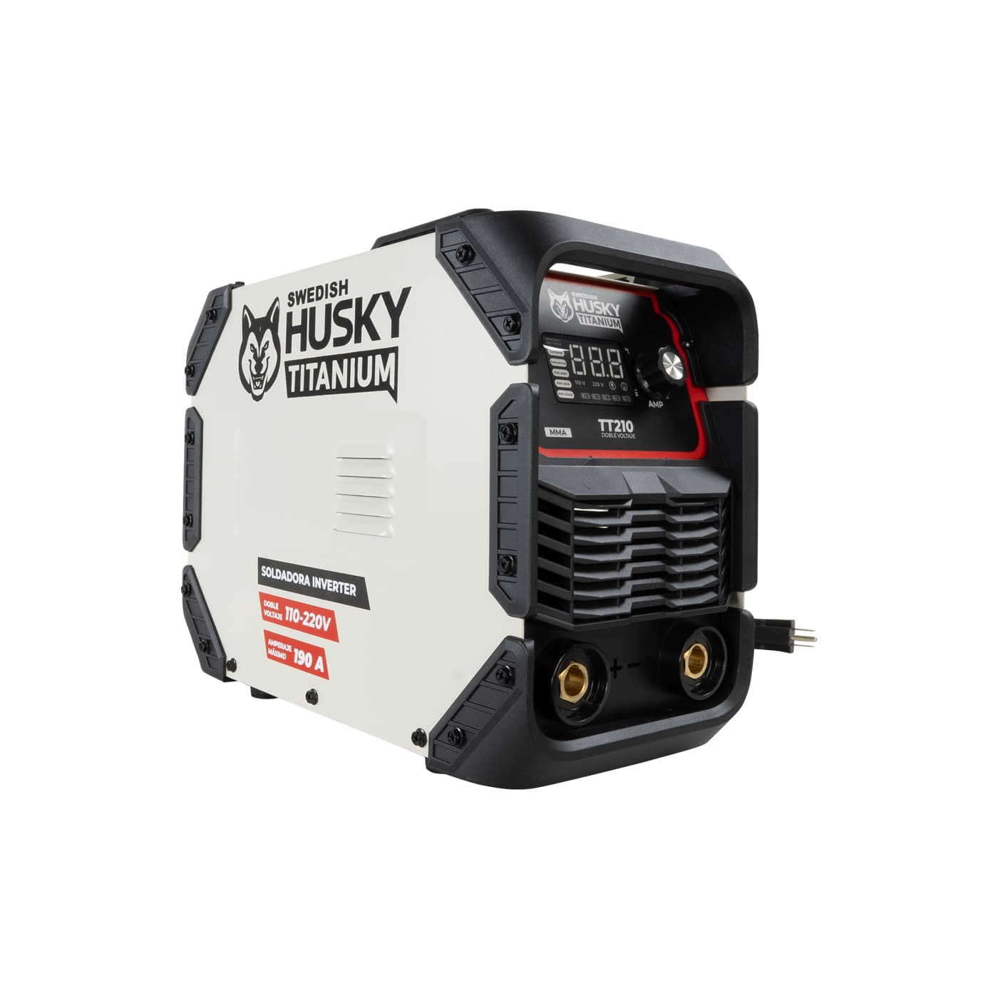 Soldadora Inverter Profesional Swedish Husky Titanium Igbt Doble Voltaje - TT210