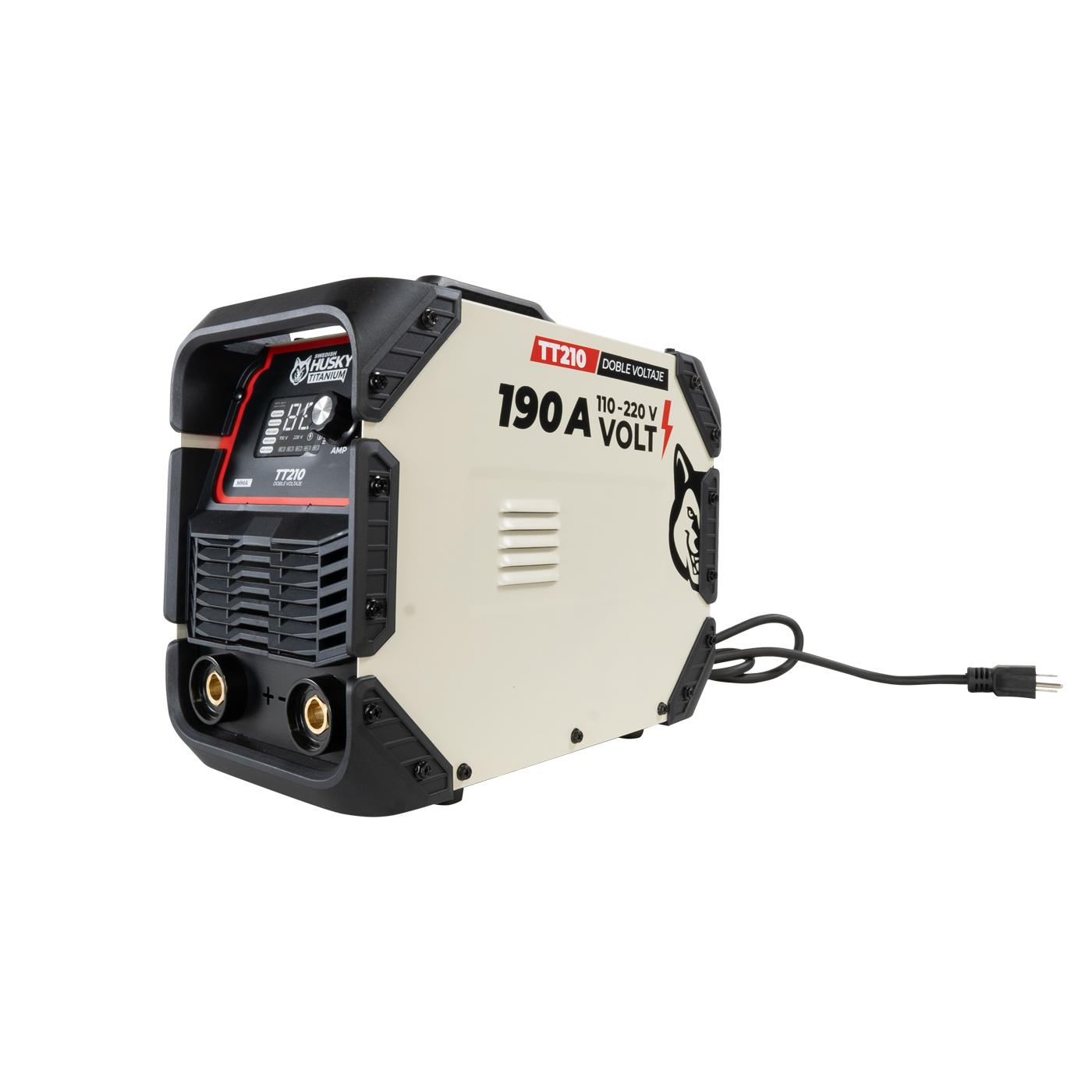 Soldadora Inverter Profesional Swedish Husky Titanium Igbt Doble Voltaje - TT210