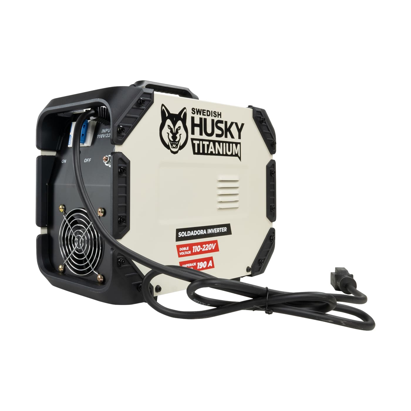 Soldadora Inverter Profesional Swedish Husky Titanium Igbt Doble Voltaje - TT210