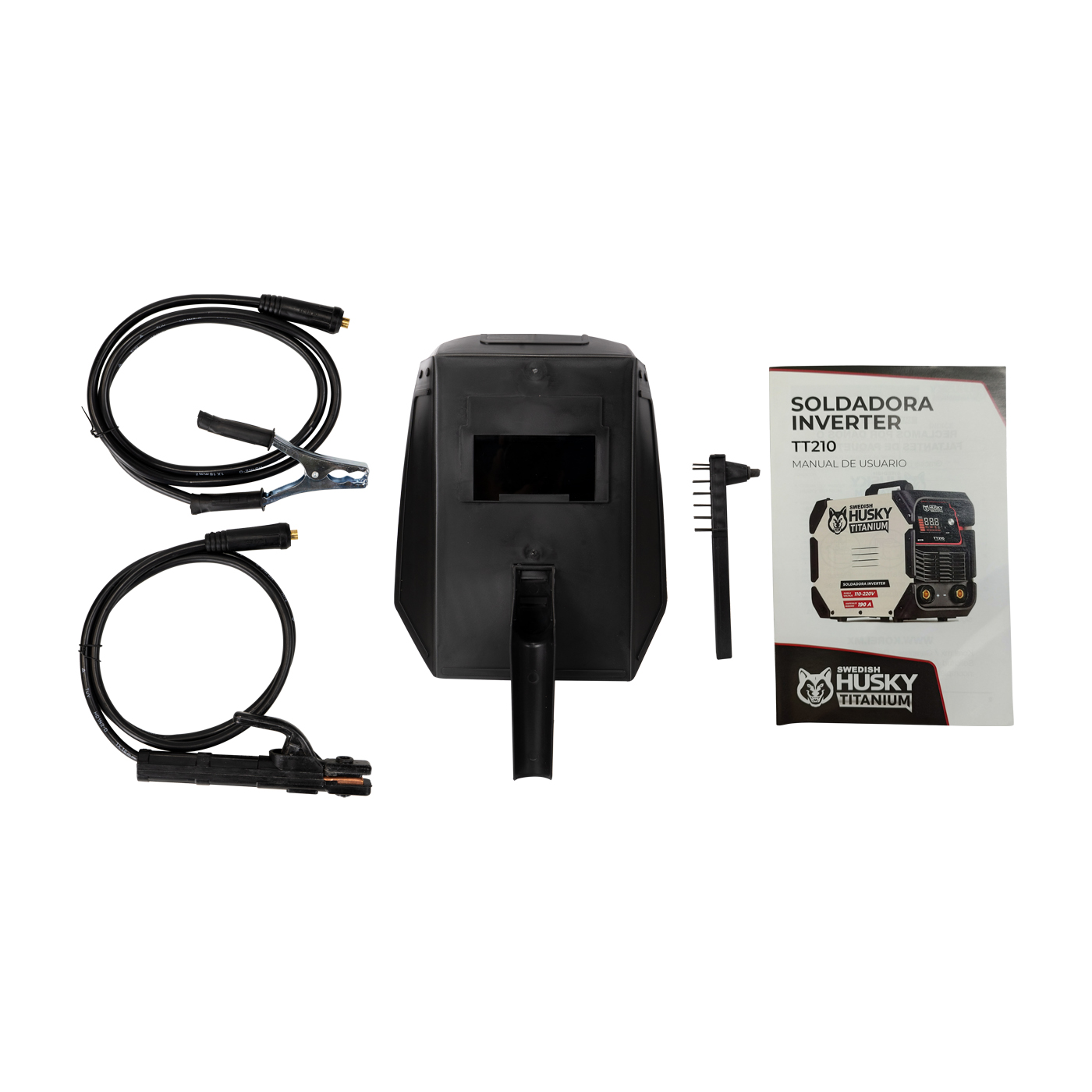 Soldadora Inverter Profesional Swedish Husky Titanium Igbt Doble Voltaje - TT210