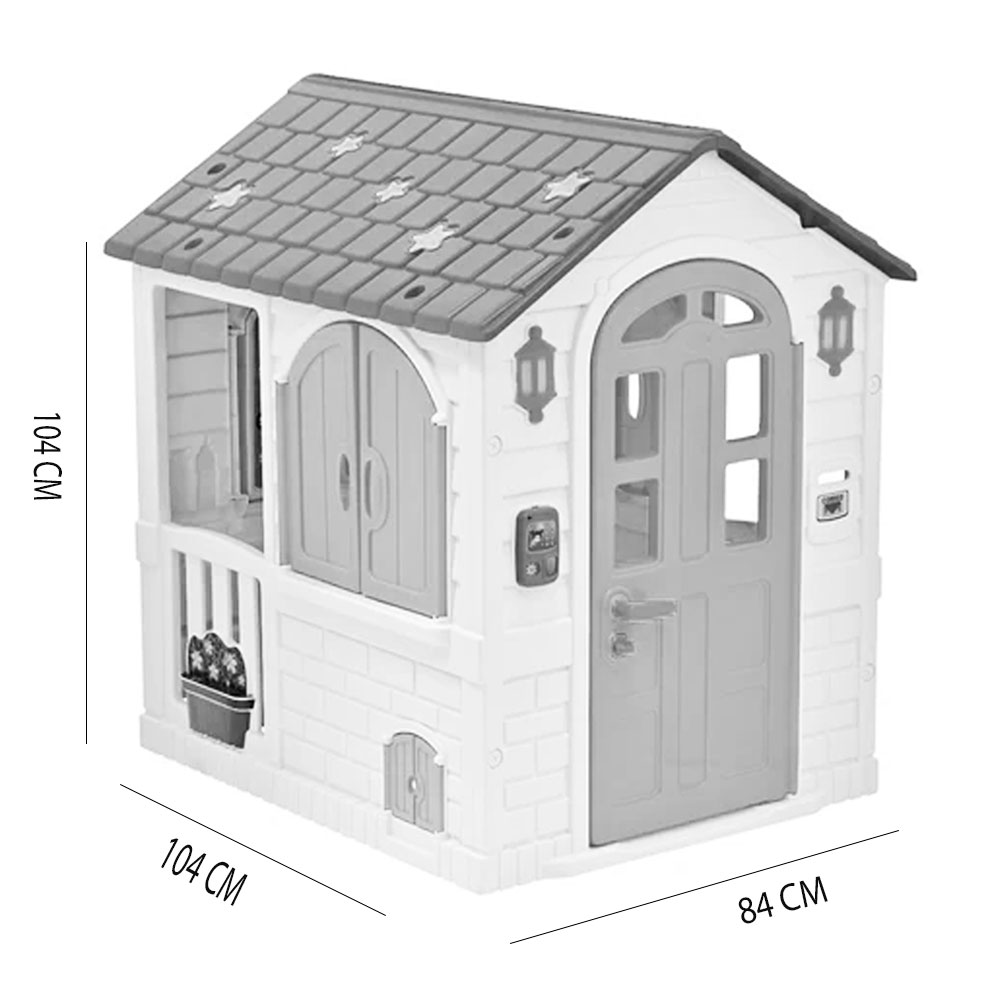 Juguete Casita Casa Infantil Play House Prinsel 2 En 1 Para Niños