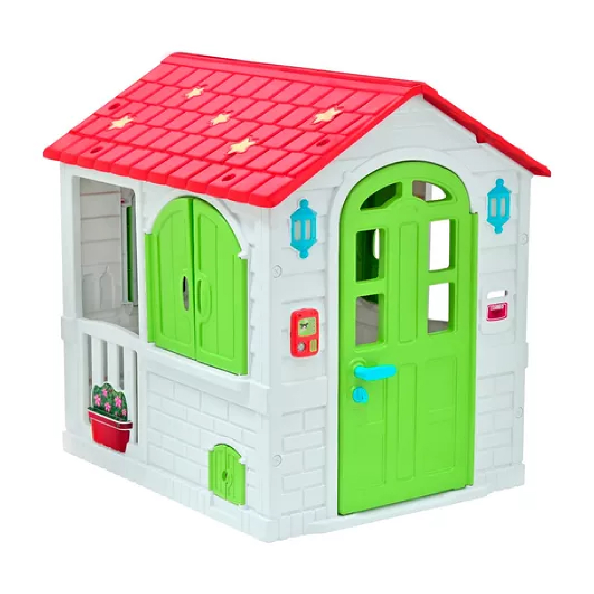 Juguete Casita Casa Infantil Play House Prinsel 2 En 1 Para Niños