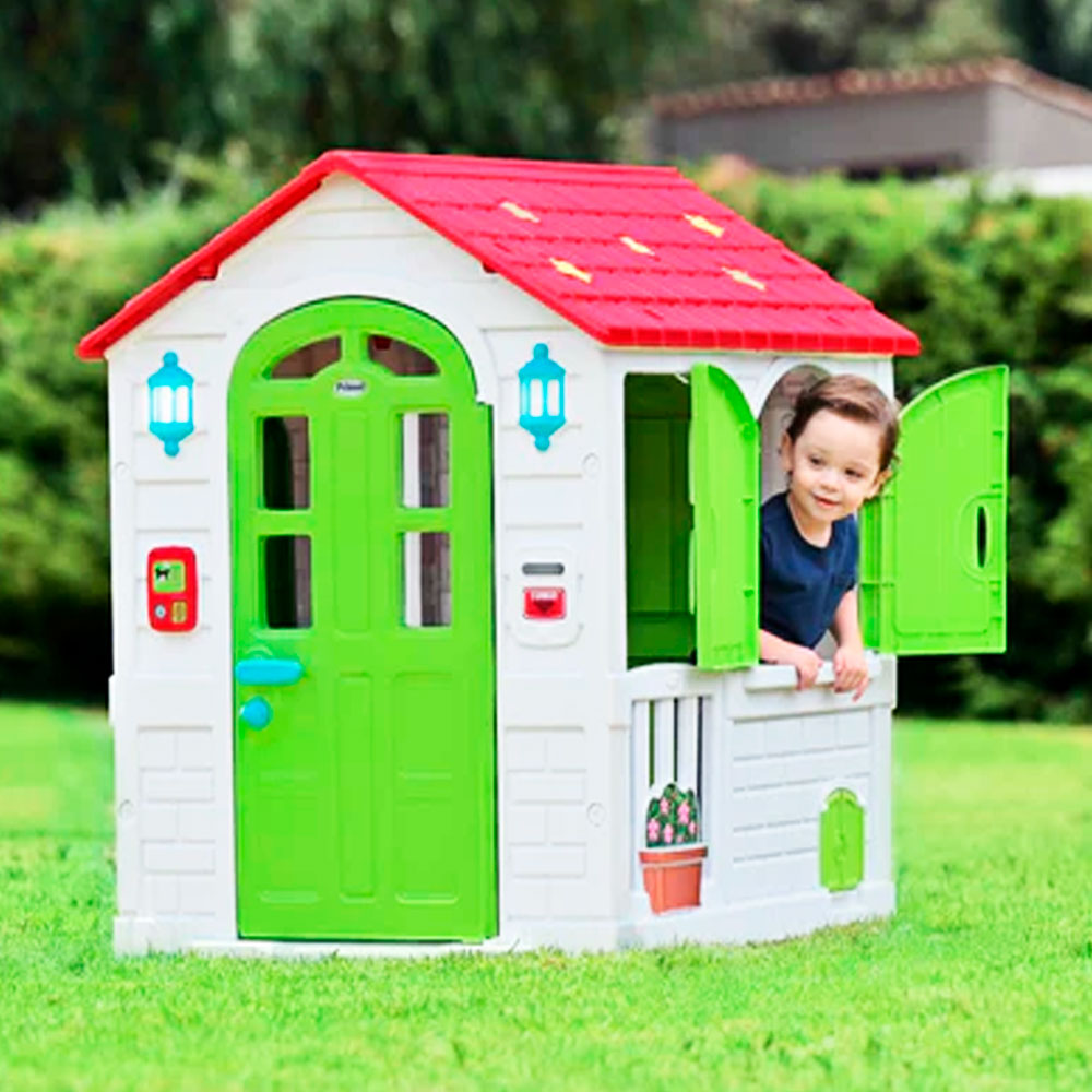 Juguete Casita Casa Infantil Play House Prinsel 2 En 1 Para Niños
