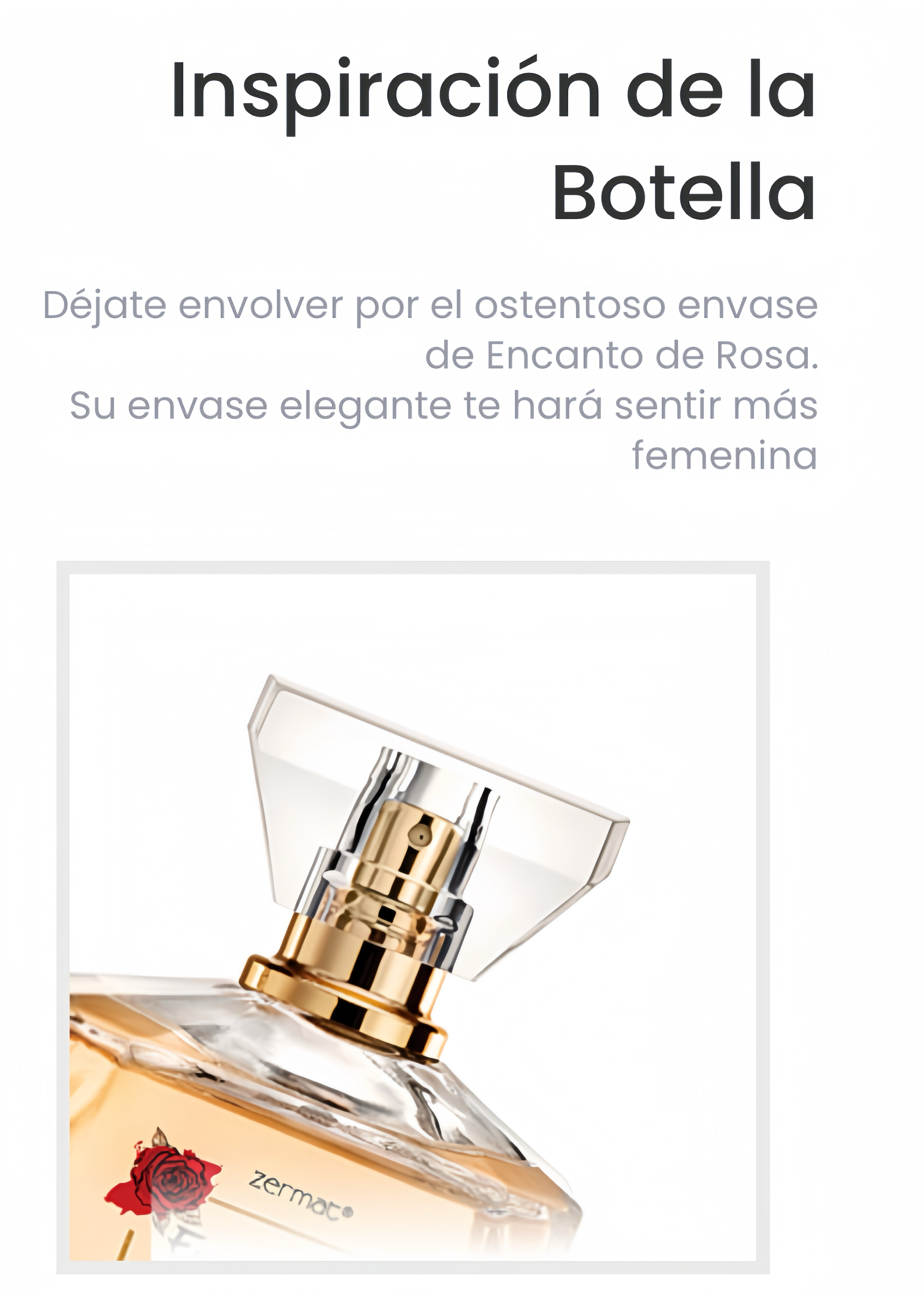 ENCANTO DE ROSA PERFUME PARA DAMA MUJER EXCELENTE AROMA CON ESENCIAS NATURALES CERTIFICADAS 