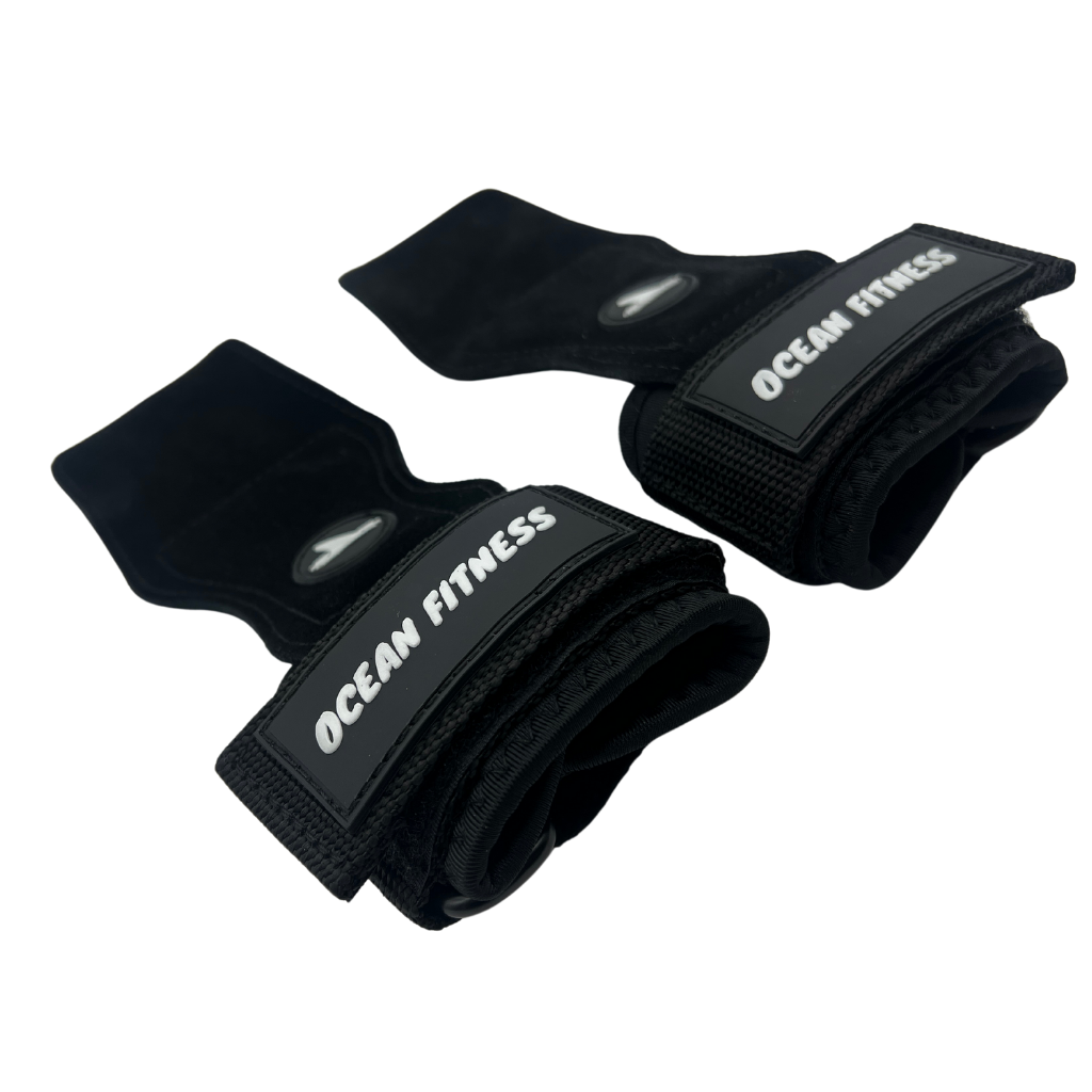 Calleras Deportivas para Pesas Ocean Fitness Piel Crossfit Gym