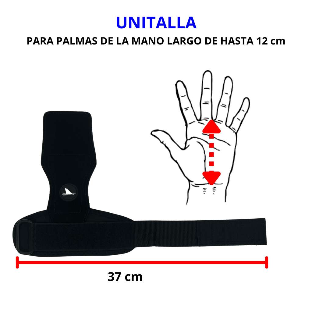 Calleras Deportivas para Pesas Ocean Fitness Piel Crossfit Gym