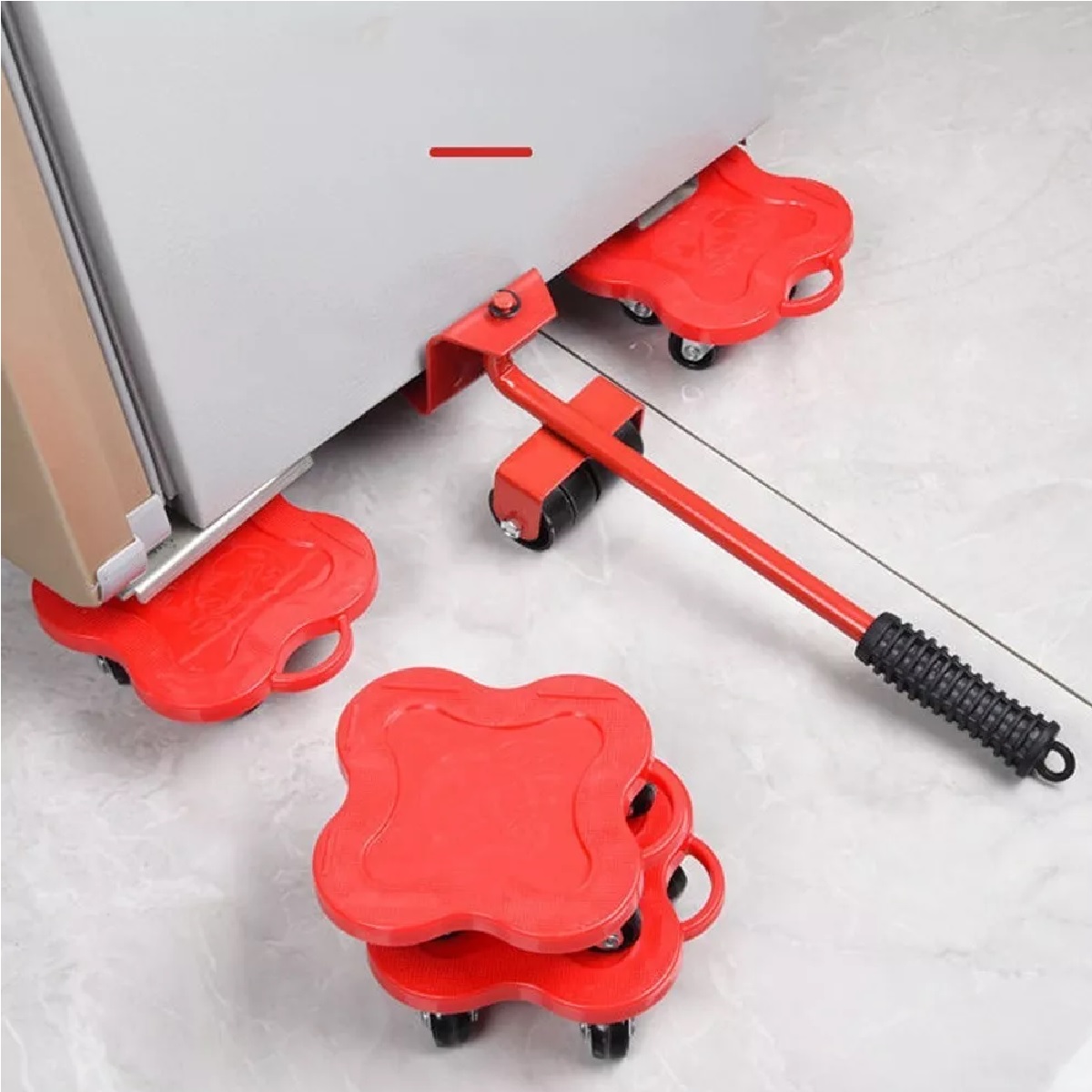 Herramienta Elevadora Con Ruedas Para Mover Muebles Pesados