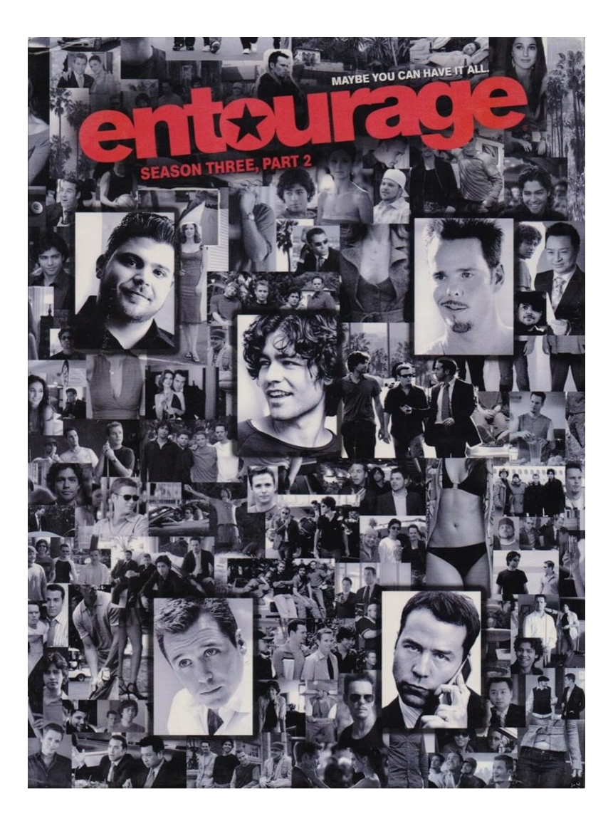 Entourage Temporada 3 Tres Parte 2 Importada Dvd
