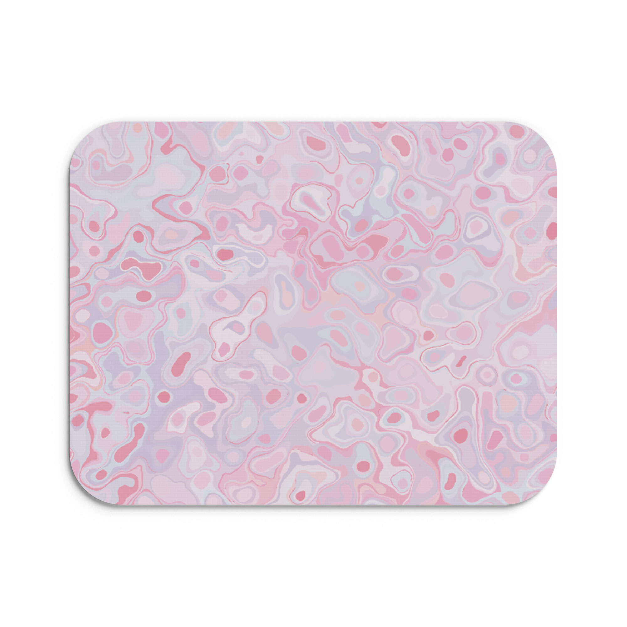 Mouse Pad de 22 * 18cm, Diseño de Bubble Mouse Mat de Antideslizante Natural en Neopreno, Alfombrilla de Mouse para Juego Color Duradero de Textura