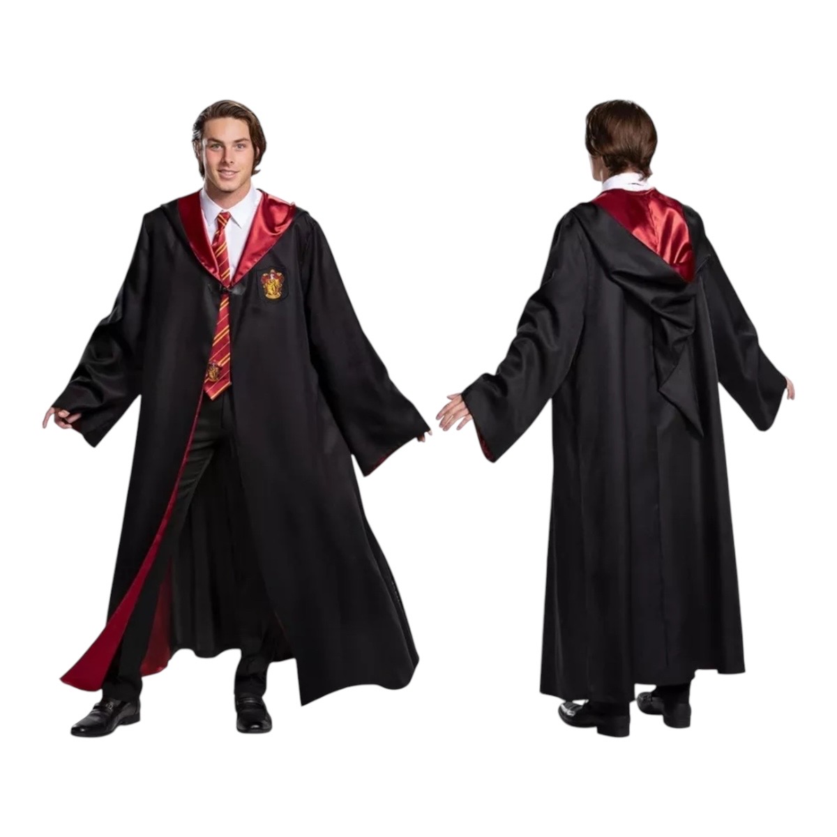Juego De Capa Bordada De Harry Potter De Cosplay Ropa 4 Pzs