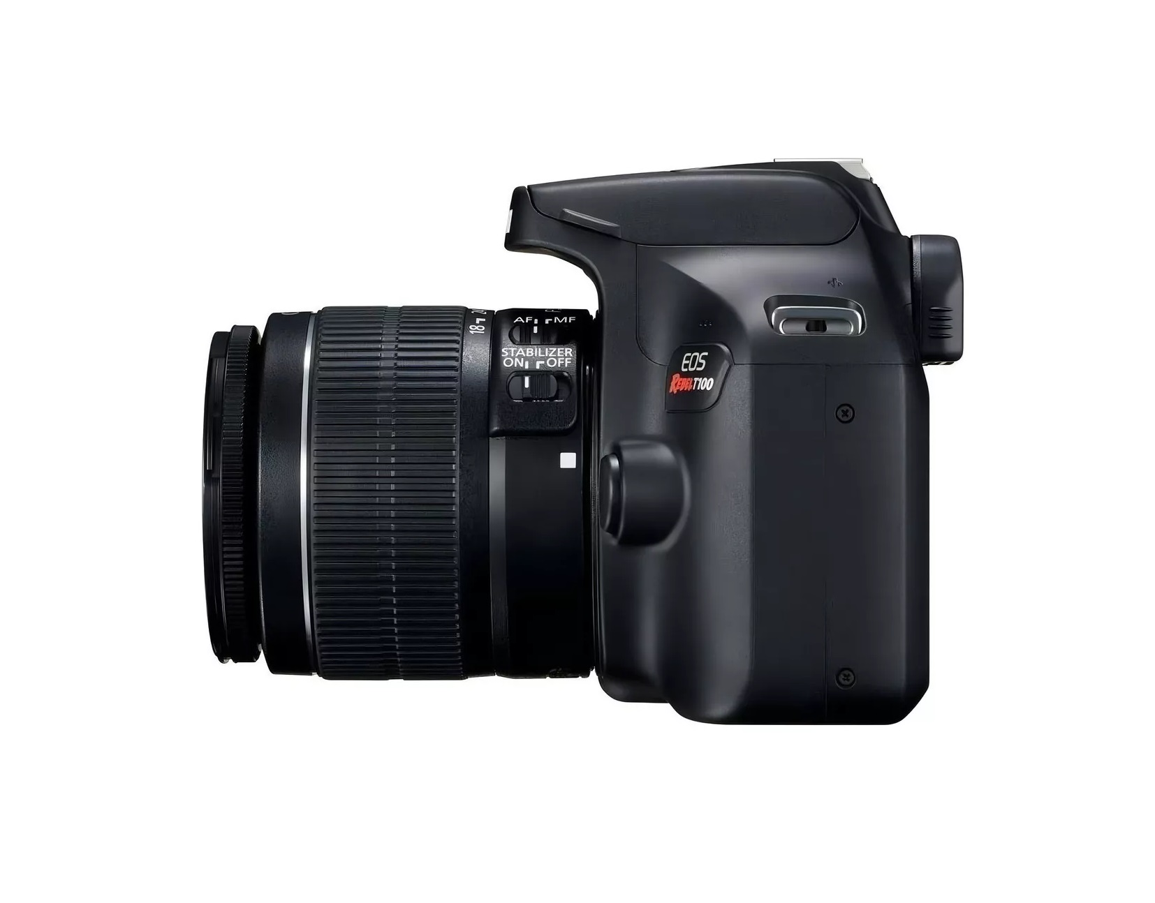 Cámara Canon EOS Rebel T7 CAM CAN REB T7 DSLR Con Lente EF-S 18-55mm Color Negro