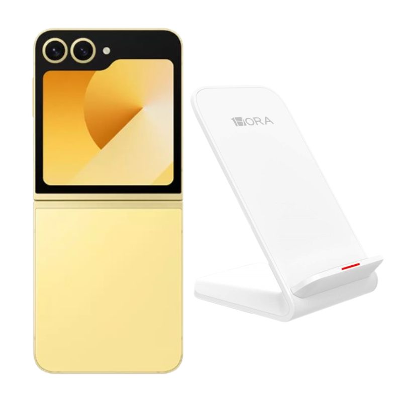 Galaxy Z Flip 6 256GB Amarillo Desbloqueado + Base Cargador