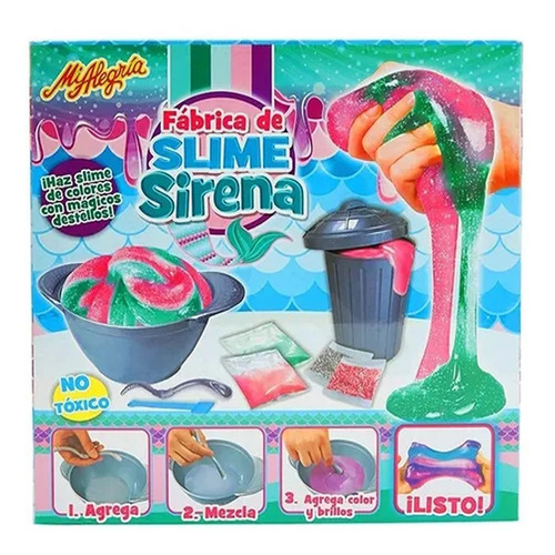 FABRICA DE SLIME SIRENA MI ALEGRÍA