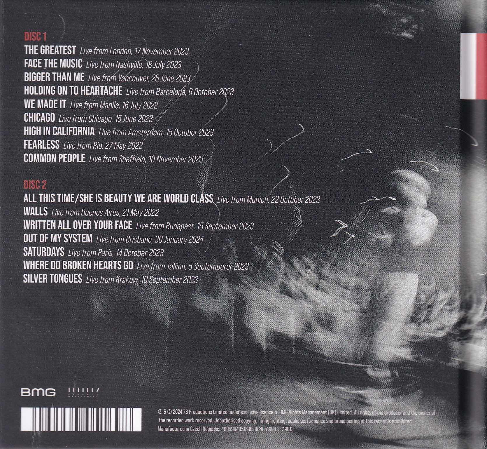 Louis Tomlinson Live 2 Digibook 2 Discos Cd