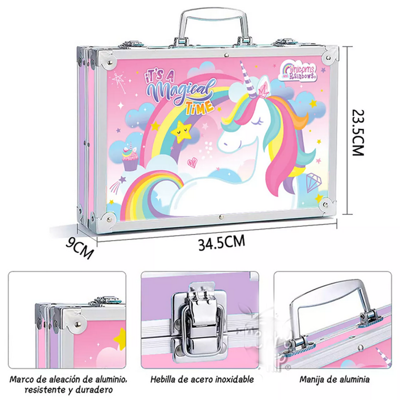 Set De Arte Profesional, Colores Lápices Kit Dibujo 145 pza