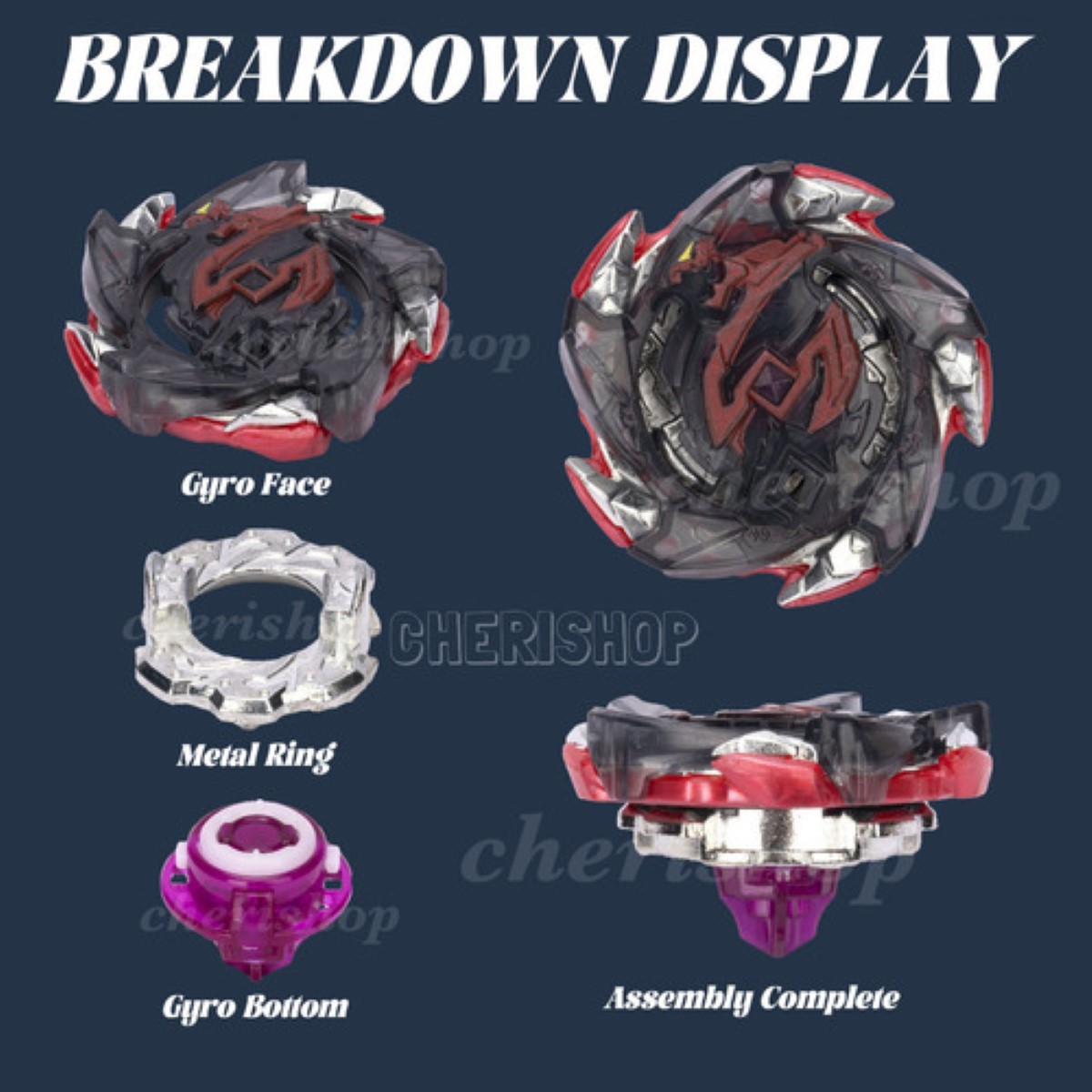 12pcs Top Beyblade Burst Bey Blade Battle Juguetes Trompos