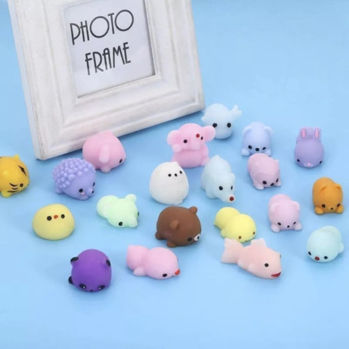 40 Escuichi Squishy Barato Kawaii Antiestres Mochi Juguete