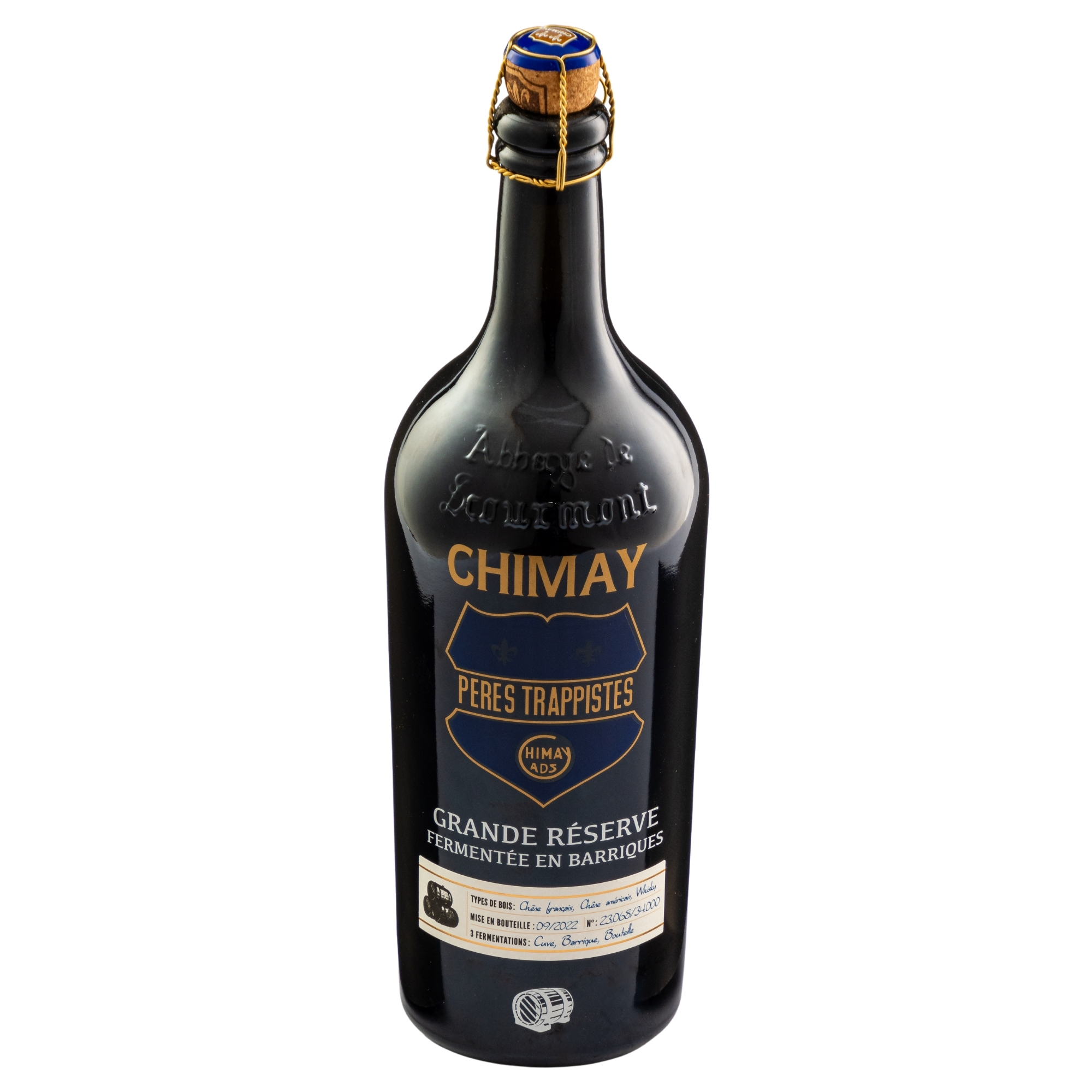 Cerveza Chimay Blue Fermentado Whisky 750 Ml