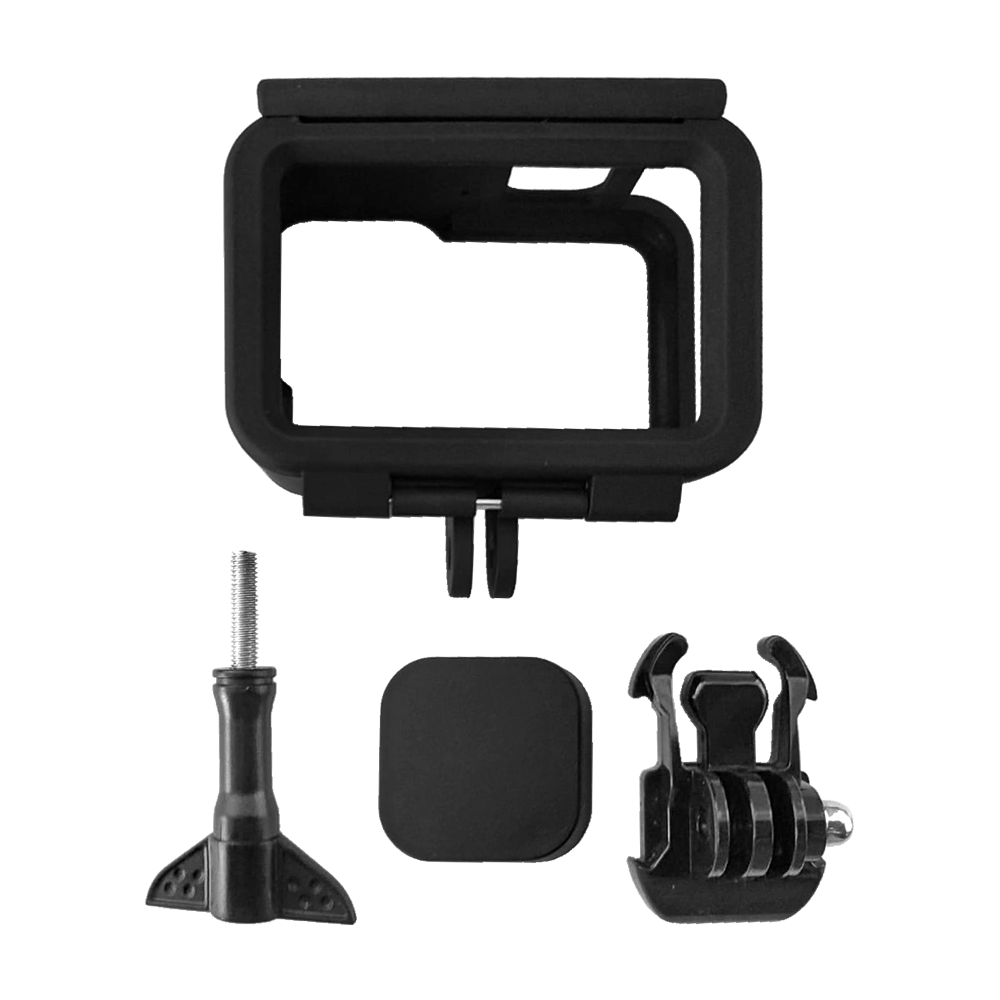 Marco Frame Case Plástico Compatible GoPro Hero 13 12 11 10 9 Black