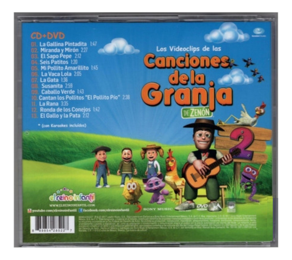 La Granja De Zenon Volumen 2 Dos - Disco Cd + Dvd