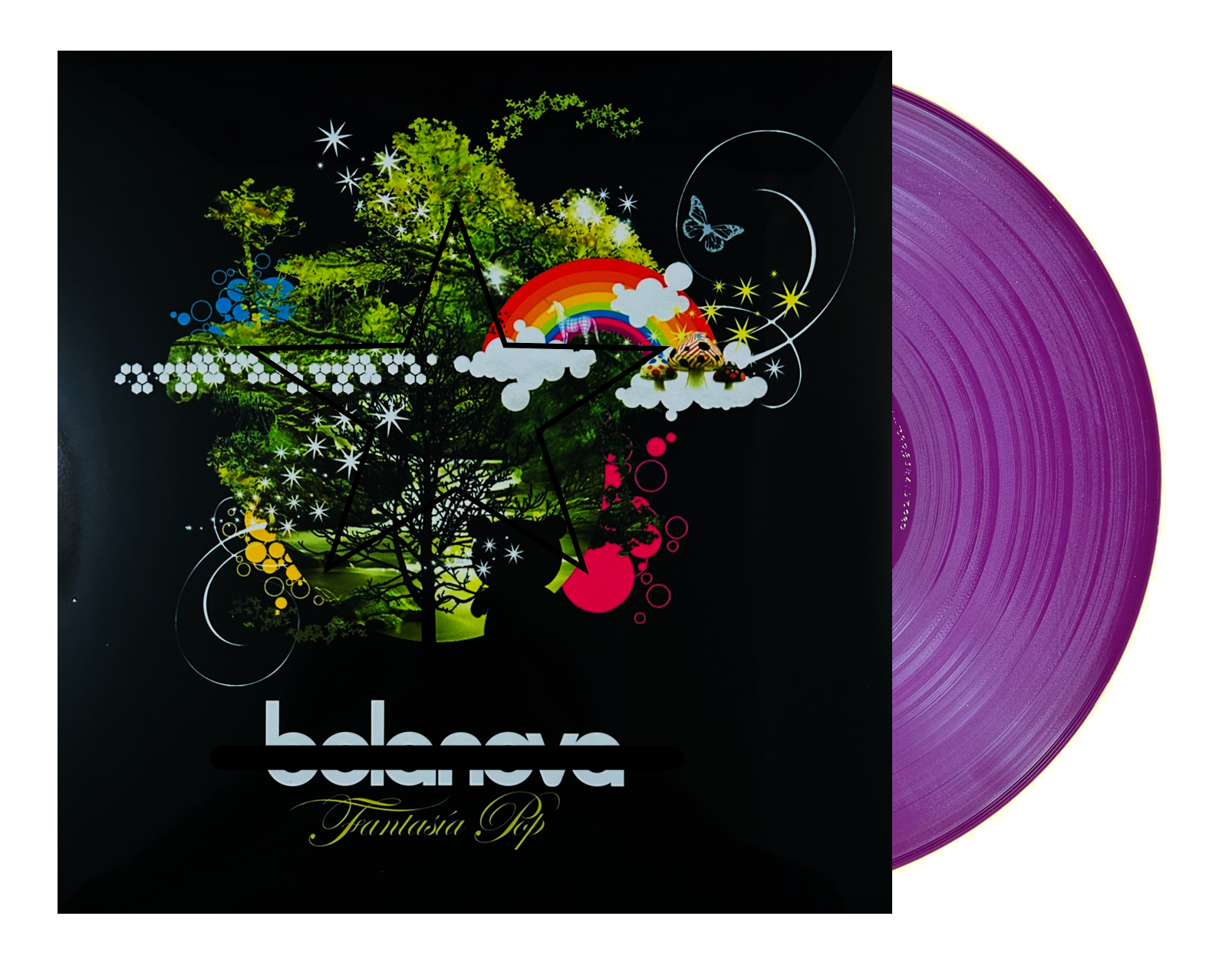 Belanova Fantasia Pop Magenta Purple Lp Vinyl