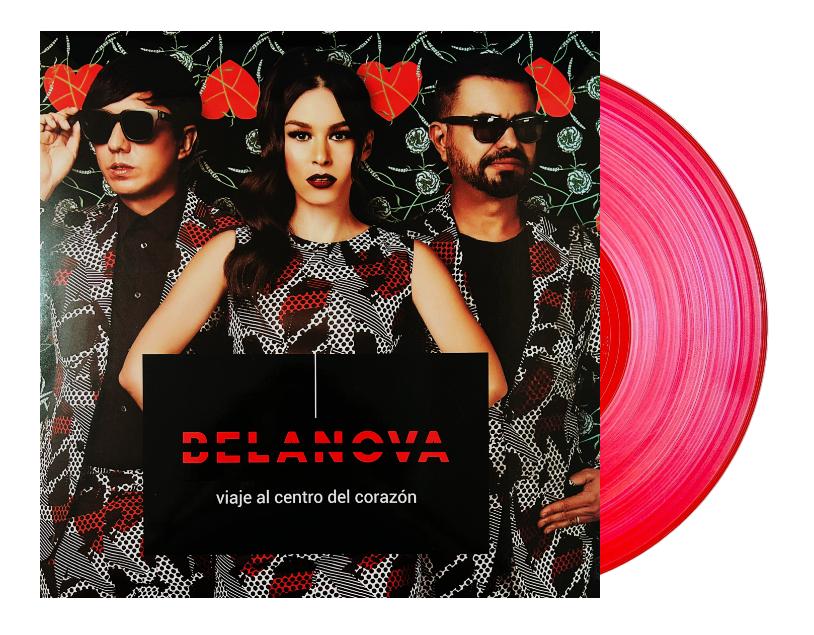 Belanova Viaje Al Centro Del Corazon Rojo Red Lp Vinyl
