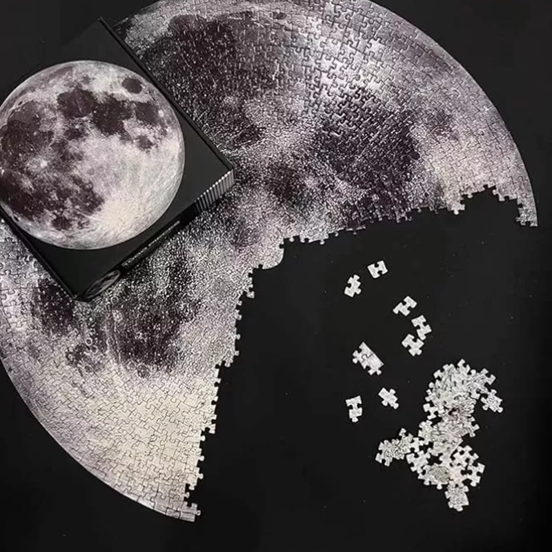 1000 Piezas Rompecabezas Luna Puzzle Infantil Para Adultos