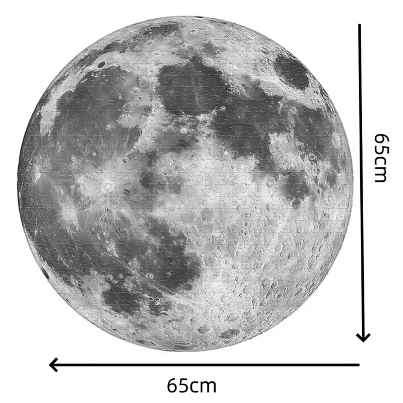 1000 Piezas Rompecabezas Luna Puzzle Infantil Para Adultos